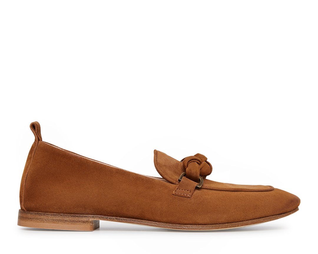 Коричневы замшевые лоферы - Image 1 of 4