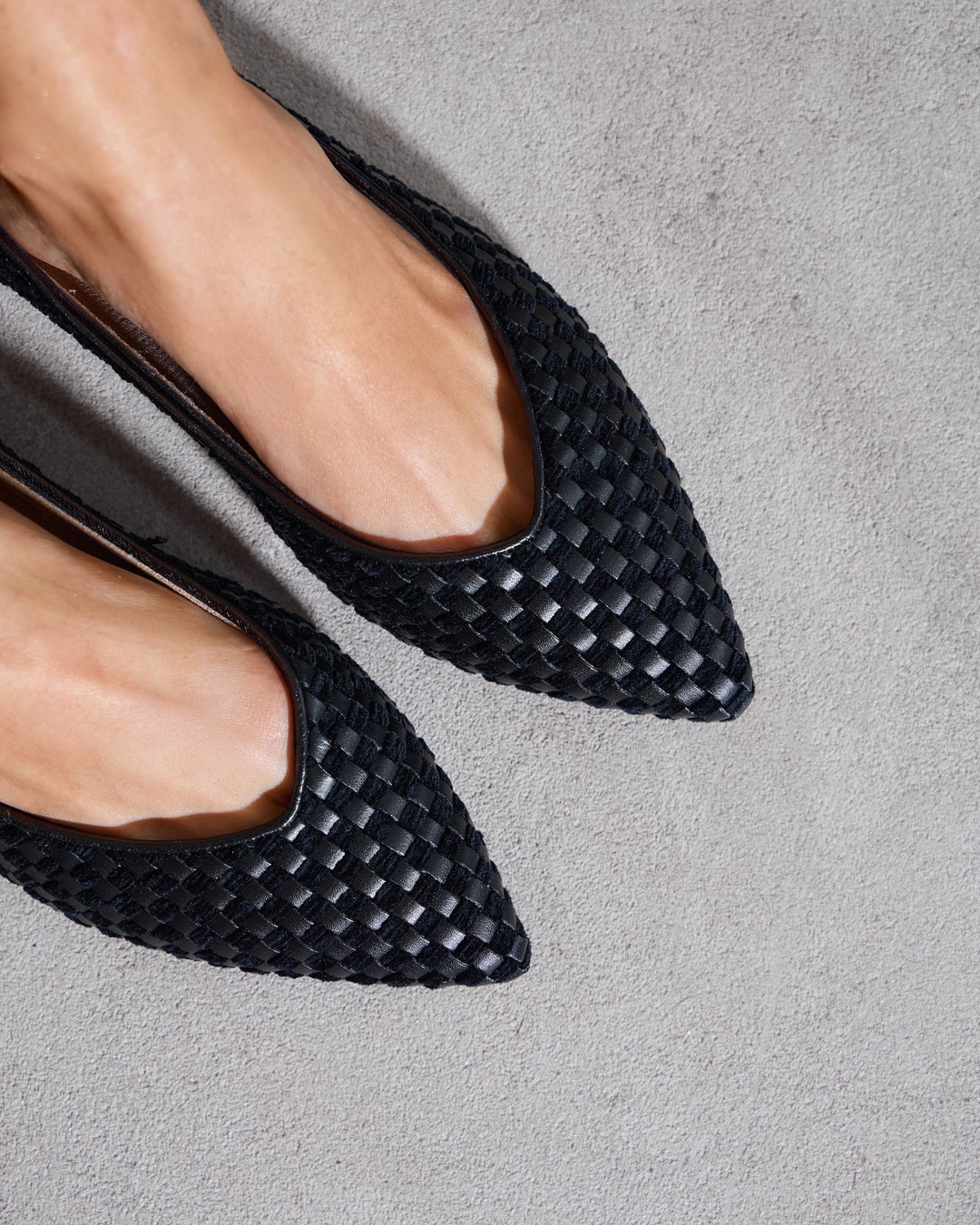 Черные кожаные туфли - Image 8 of 9