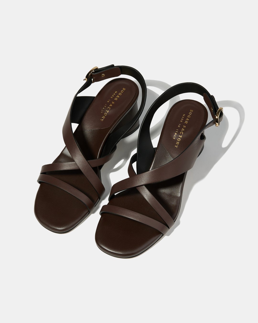 Коричневые босоножки из натуральной кожи - Image 3 of 5