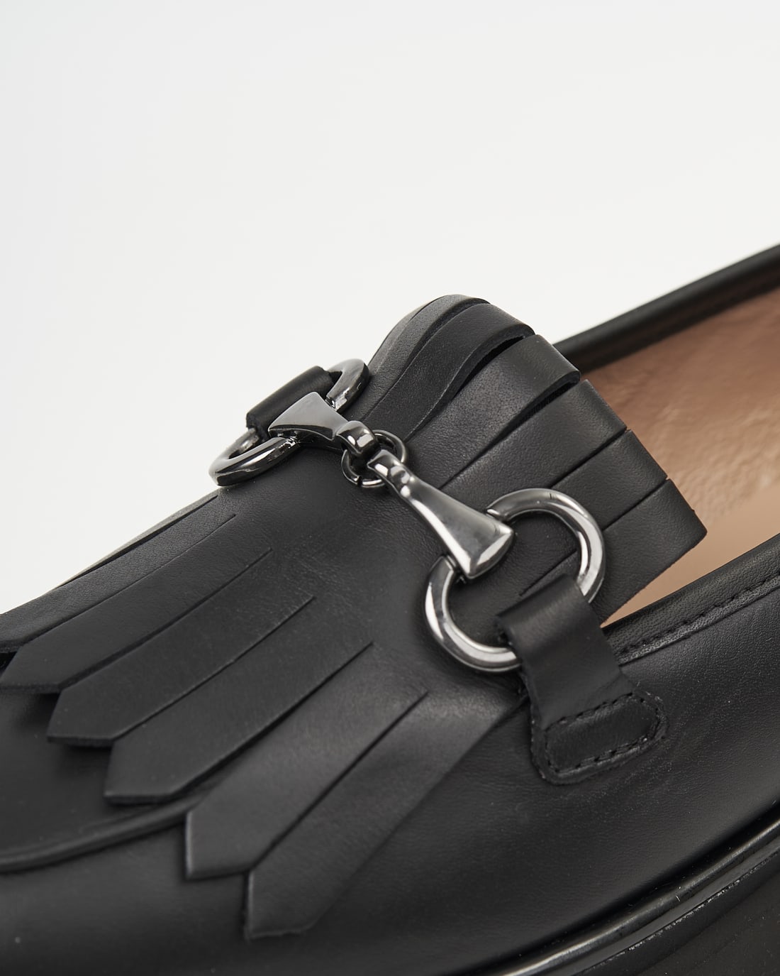 Черные кожаные лоферы - Image 3 of 4