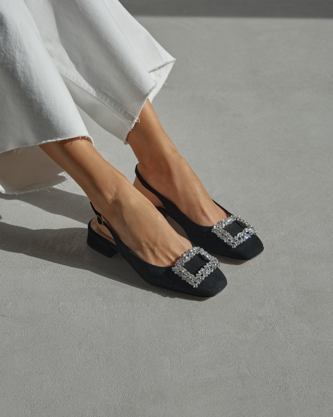 Черные замшевые туфли - Image 6 of 7