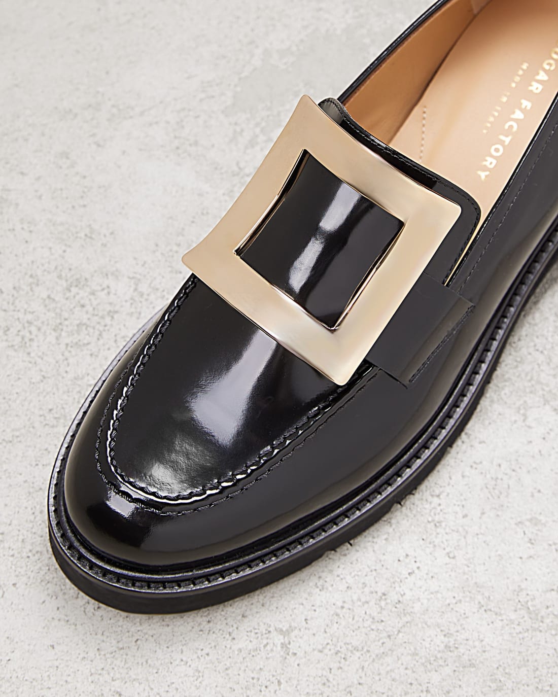 Черные кожаные лоферы - Image 4 of 6