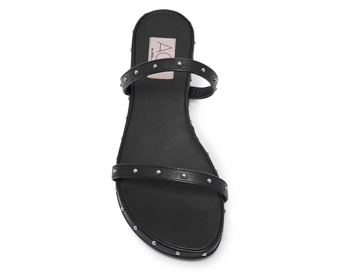 Чёрные кожаные сандалии - Image 4 of 4