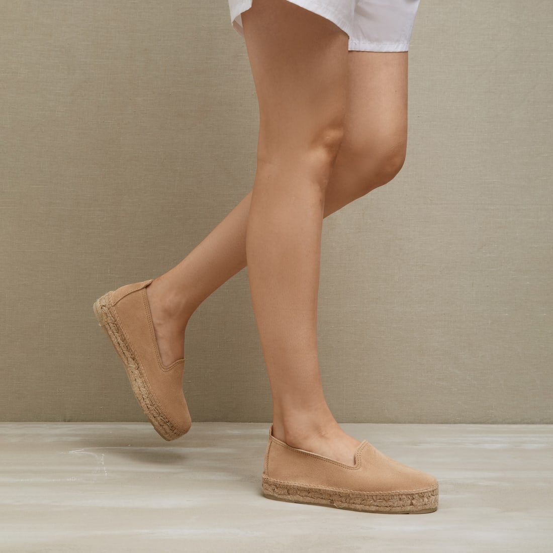 Бежевые замшевые эспадрильи - Image 5 of 5