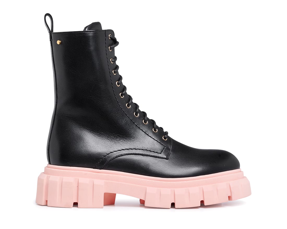 Черные кожаные ботинки - Image 1 of 4