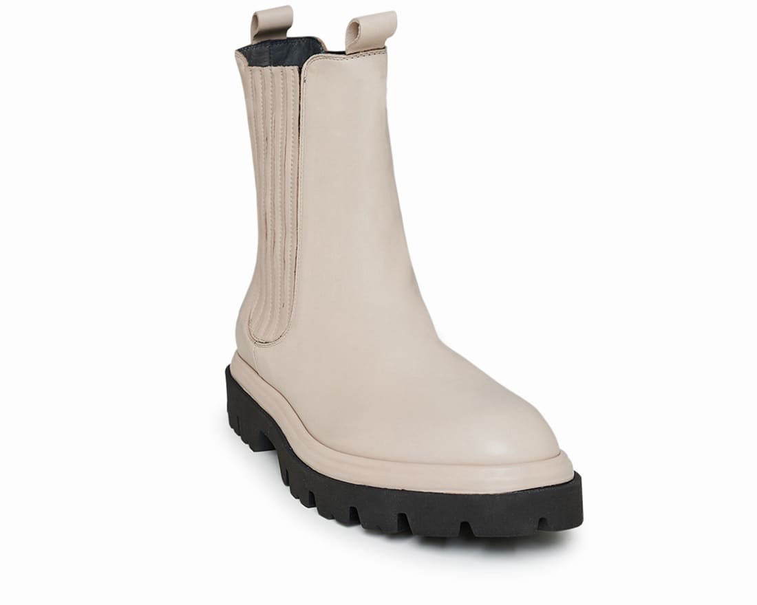 Бежевые кожаные челси - Image 2 of 4