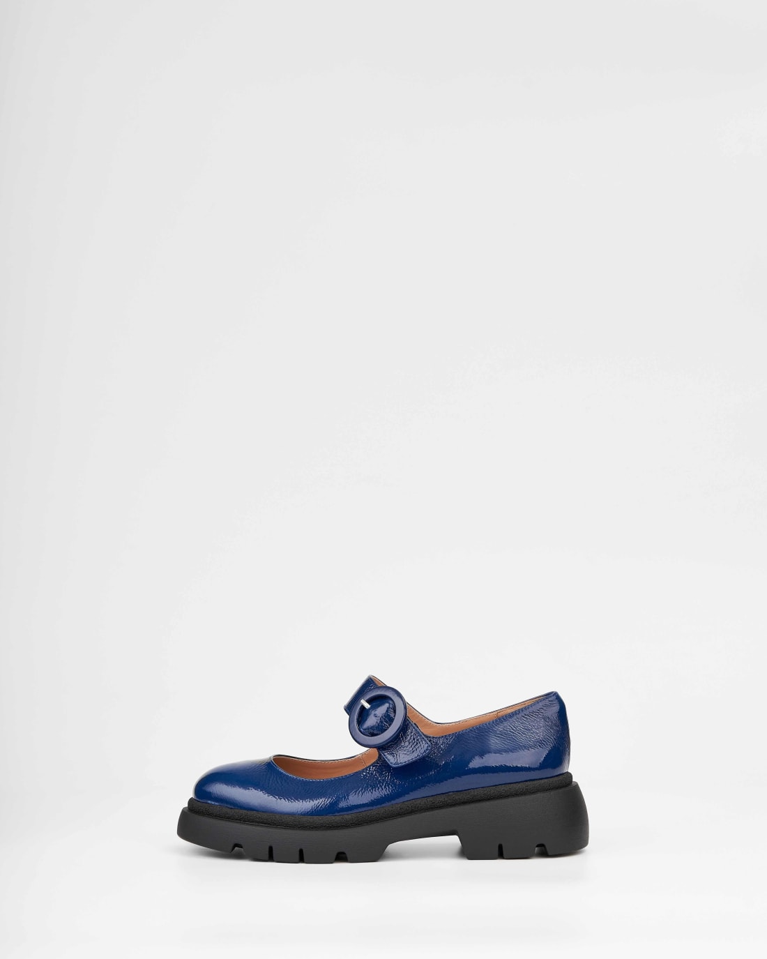 Синие кожаные туфли - Image 1 of 3