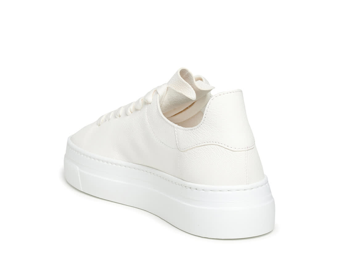 Белые кожаные кеды - Image 3 of 5