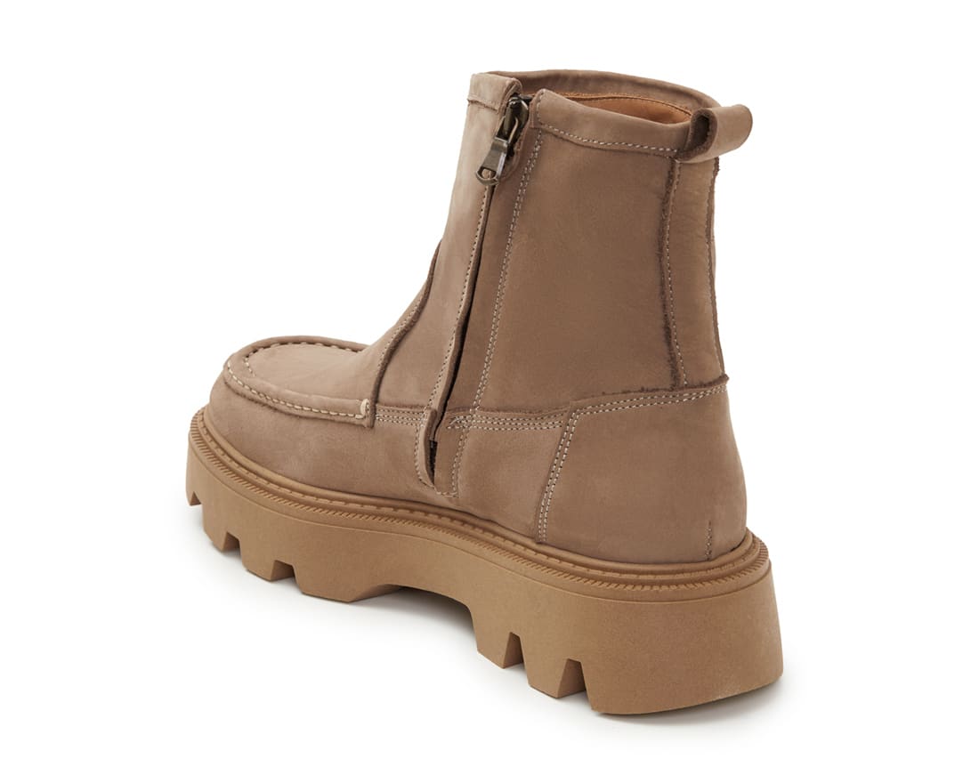 Бежевые ботинки из нубука - Image 3 of 5