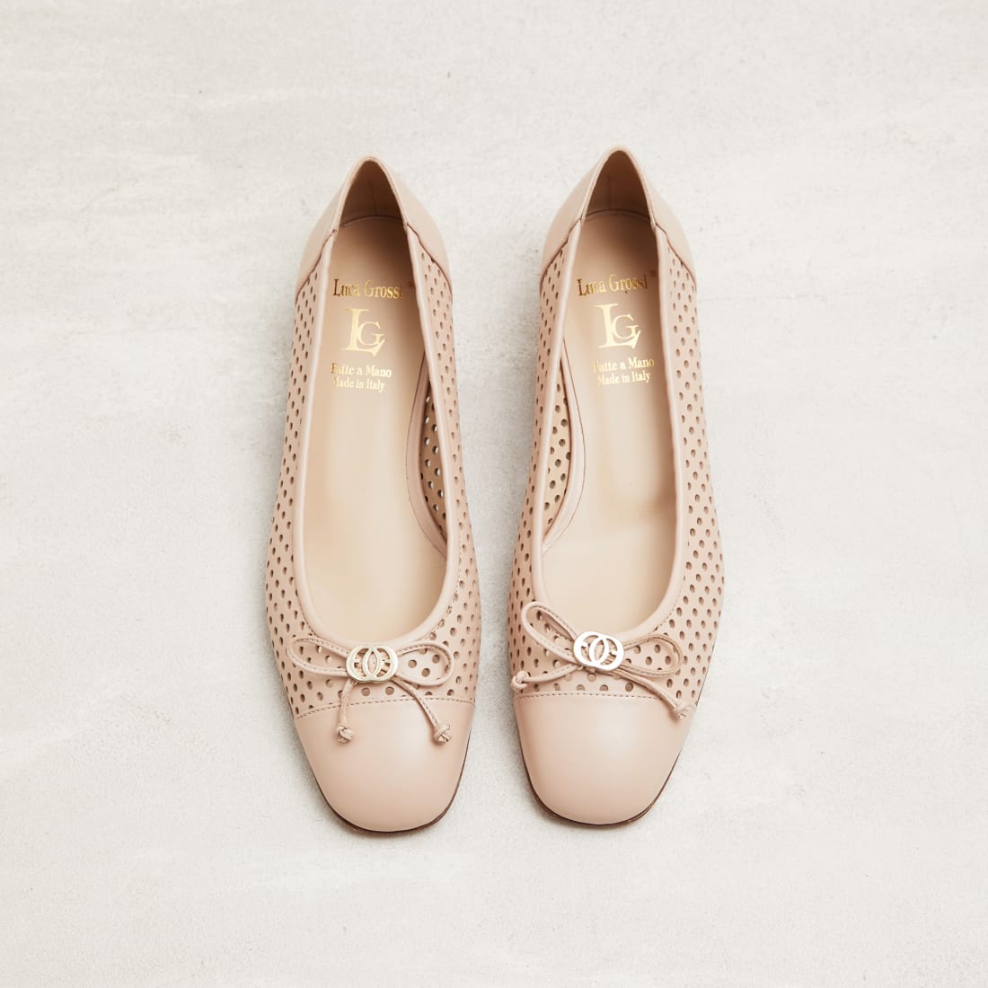 Бежевые кожаные туфли - Image 2 of 3