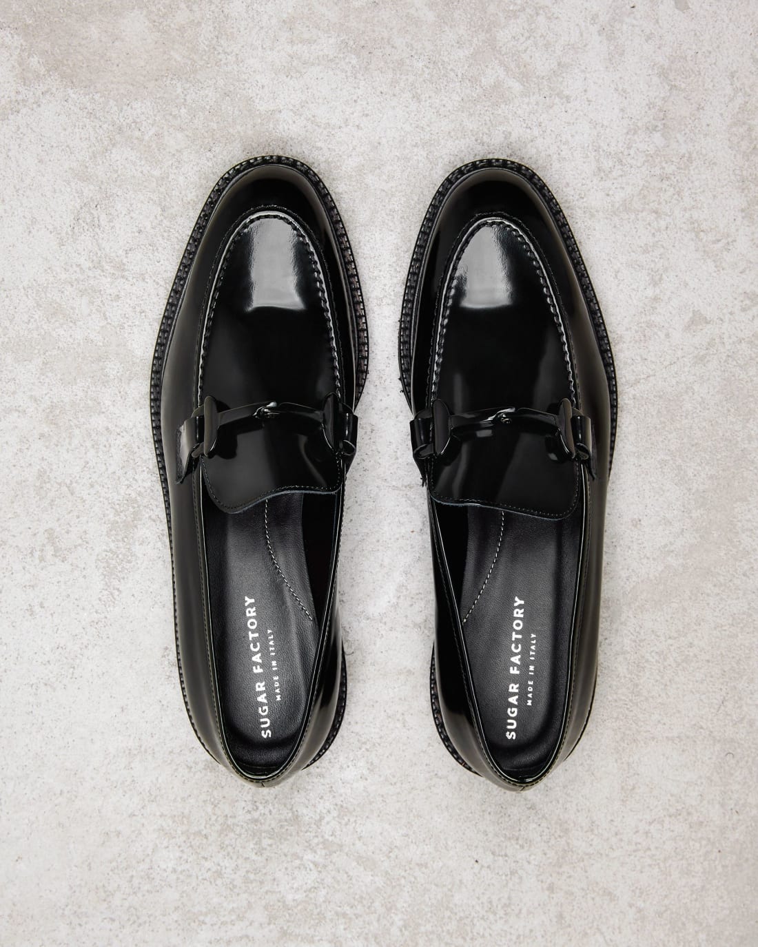 Черные кожаные лоферы - Image 2 of 4