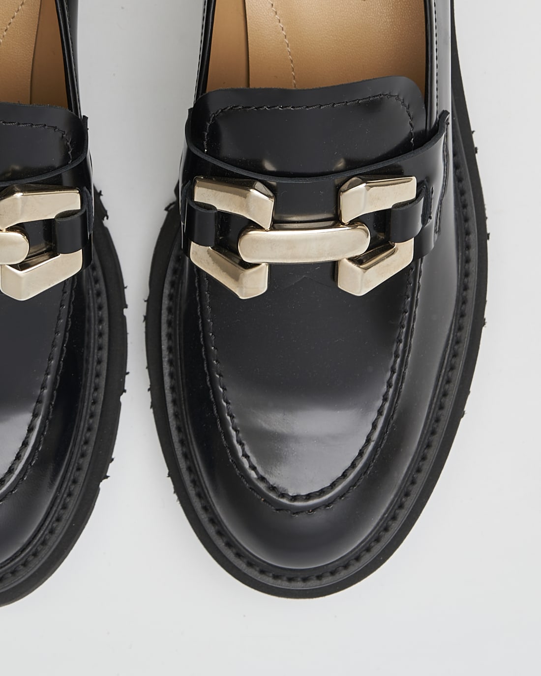 Черные кожаные лоферы - Image 3 of 4