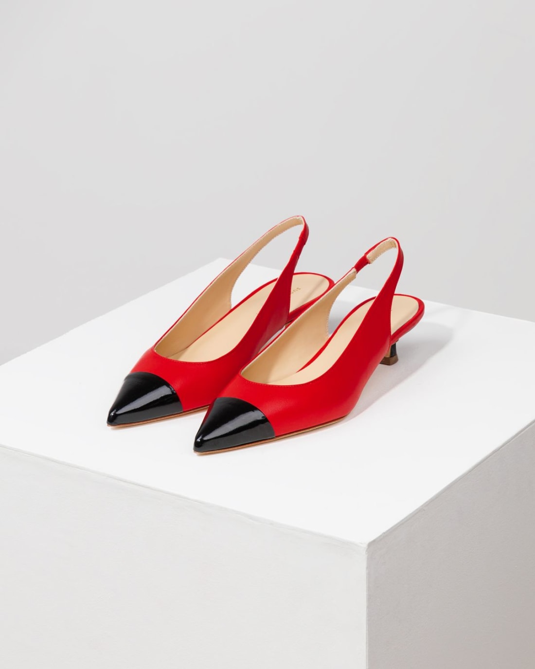 Красные кожаные туфли - Image 3 of 6