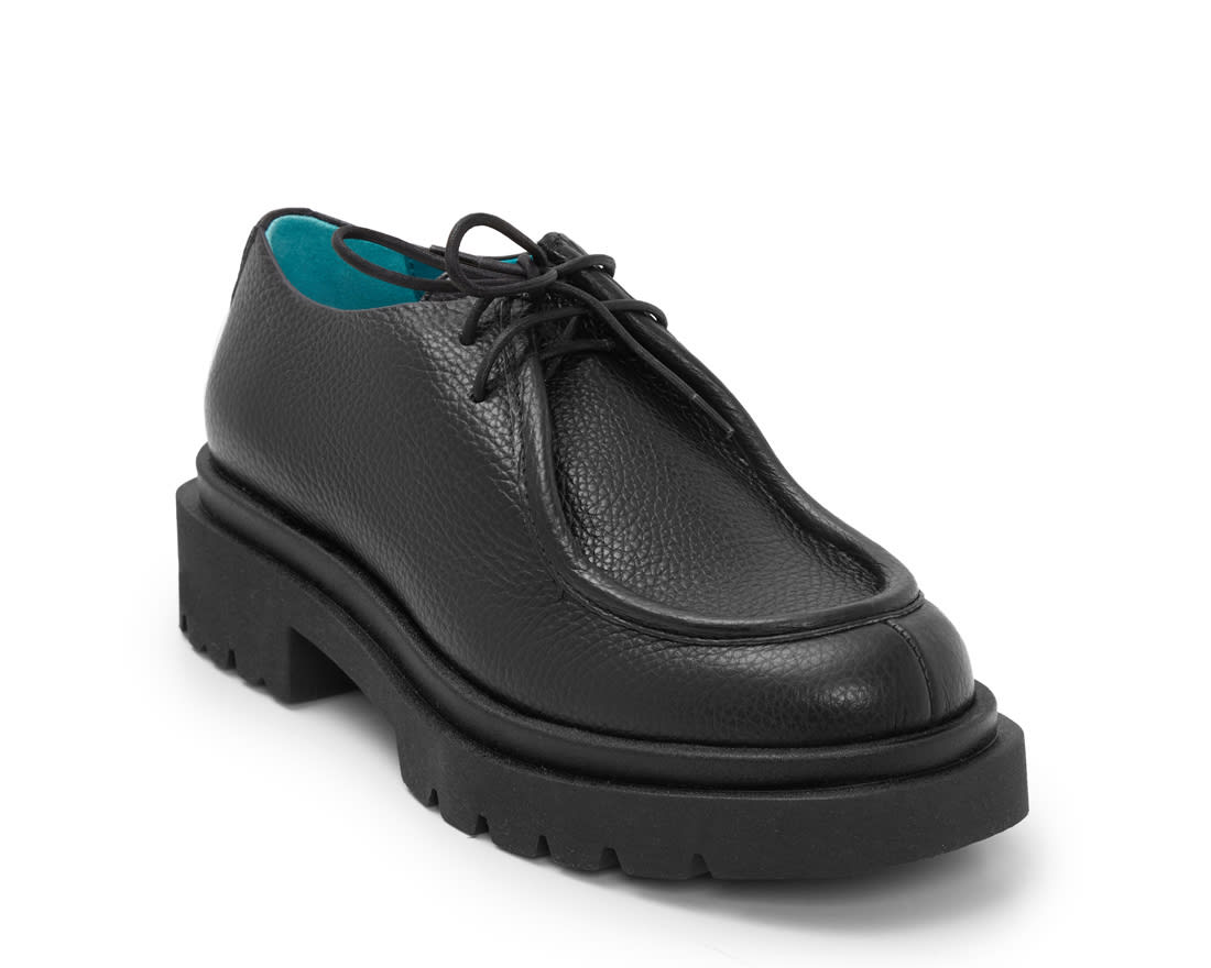 Черные кожаные полуботинки - Image 2 of 5