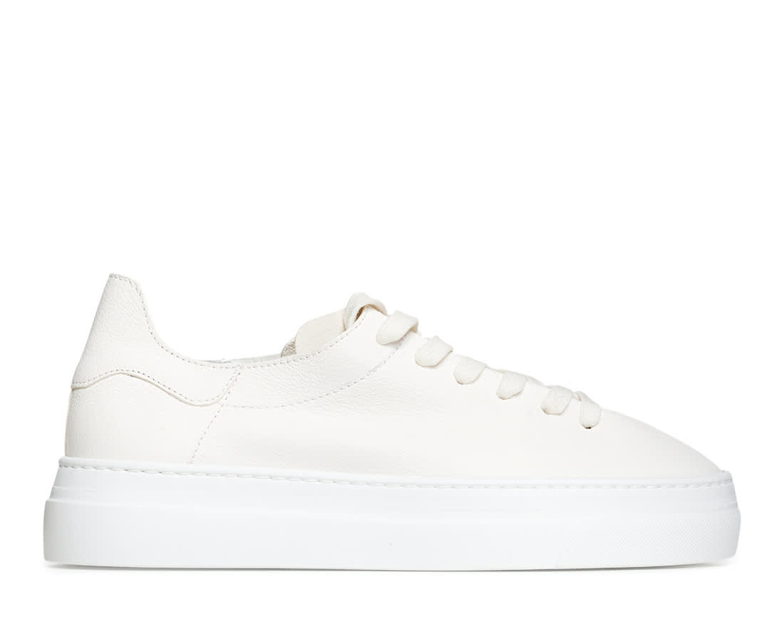 Белые кожаные кеды - Image 1 of 5