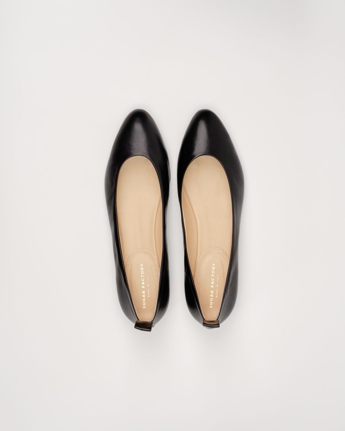 Черные кожаные балетки - Image 2 of 3