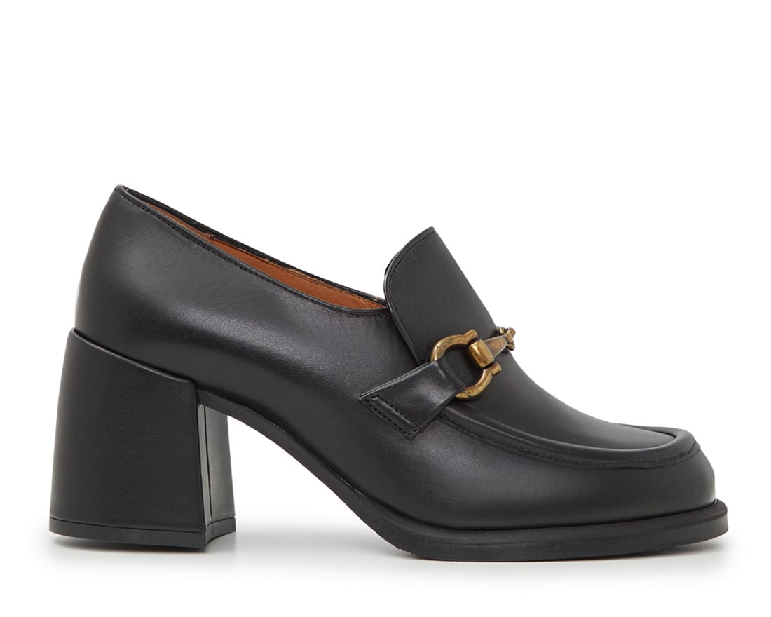 Черные кожаные туфли - Image 1 of 5