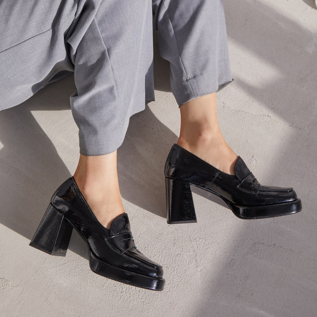 Черные кожаные туфли - Image 5 of 5