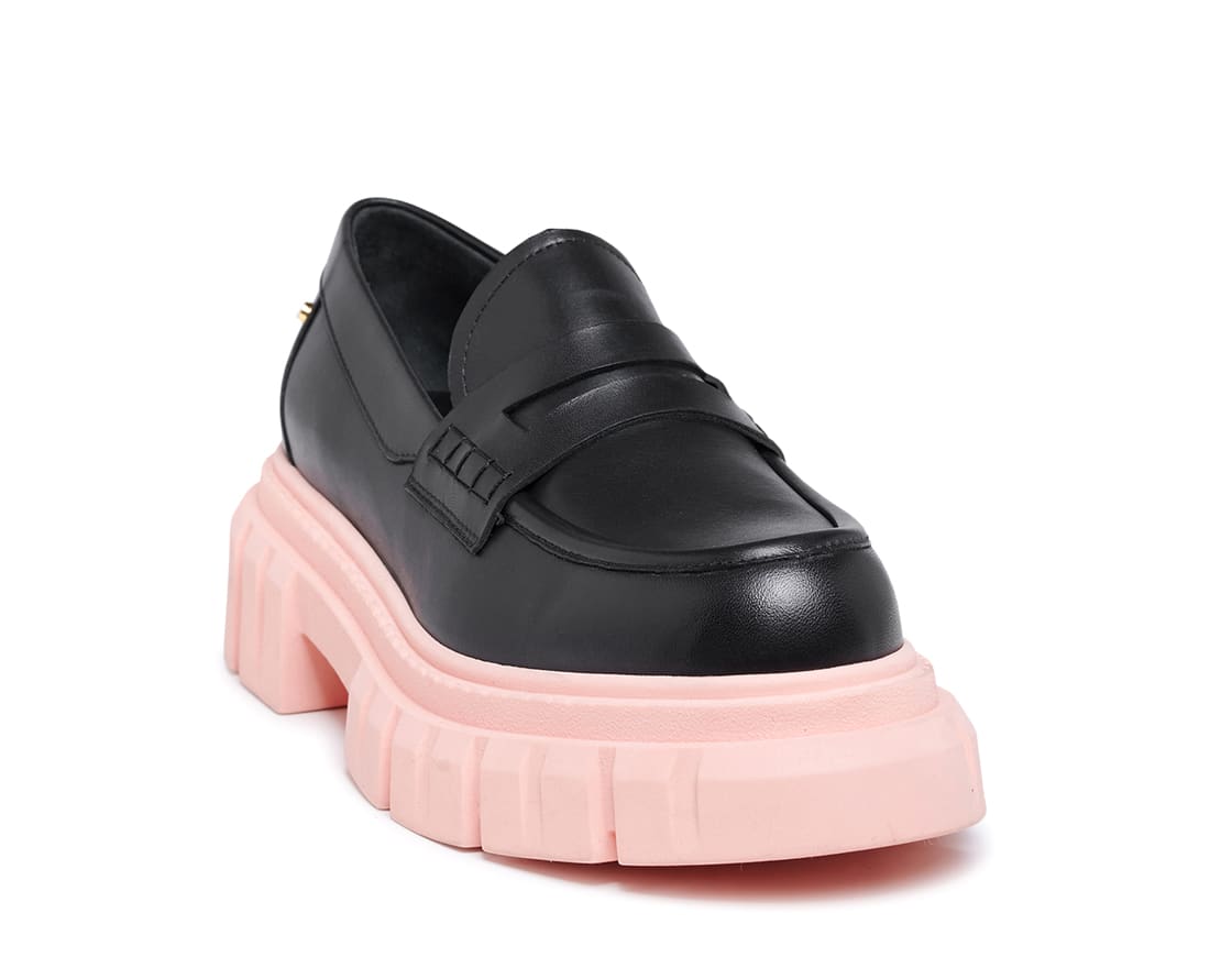 Черные кожаные лоферы - Image 2 of 4