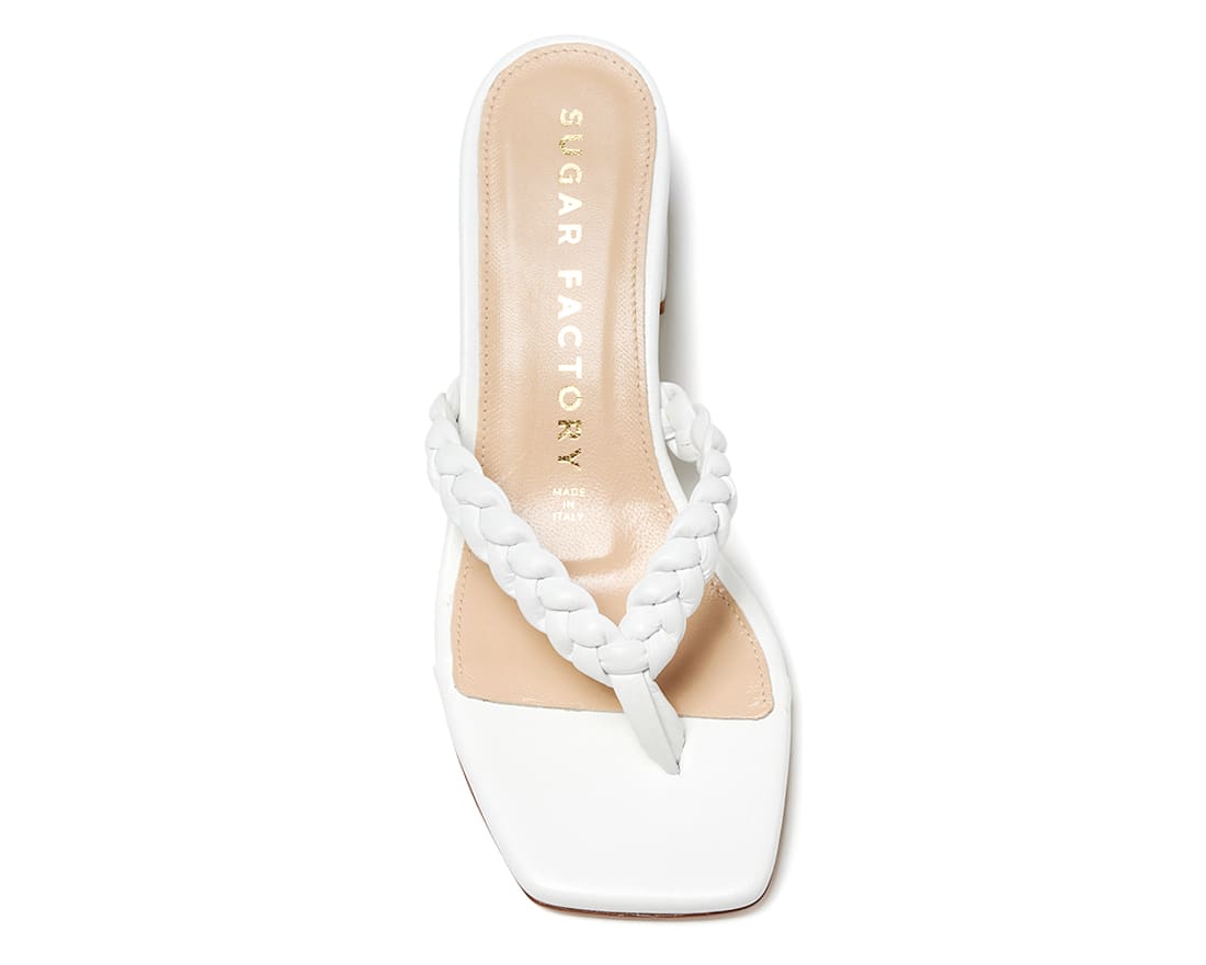 Белые кожаные мюли - Image 4 of 4