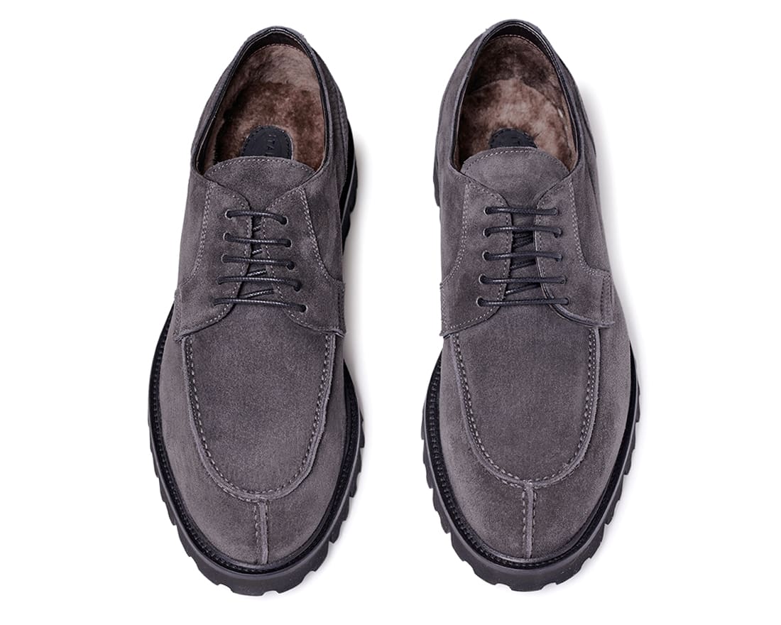 Мужские зимние серые дерби - Image 3 of 4