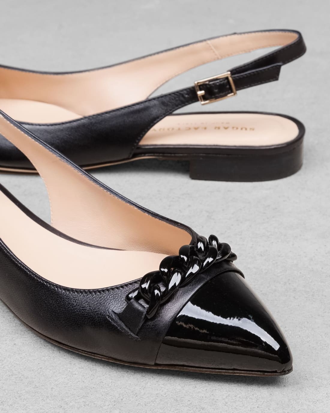 Черные кожаные туфли - Image 4 of 6