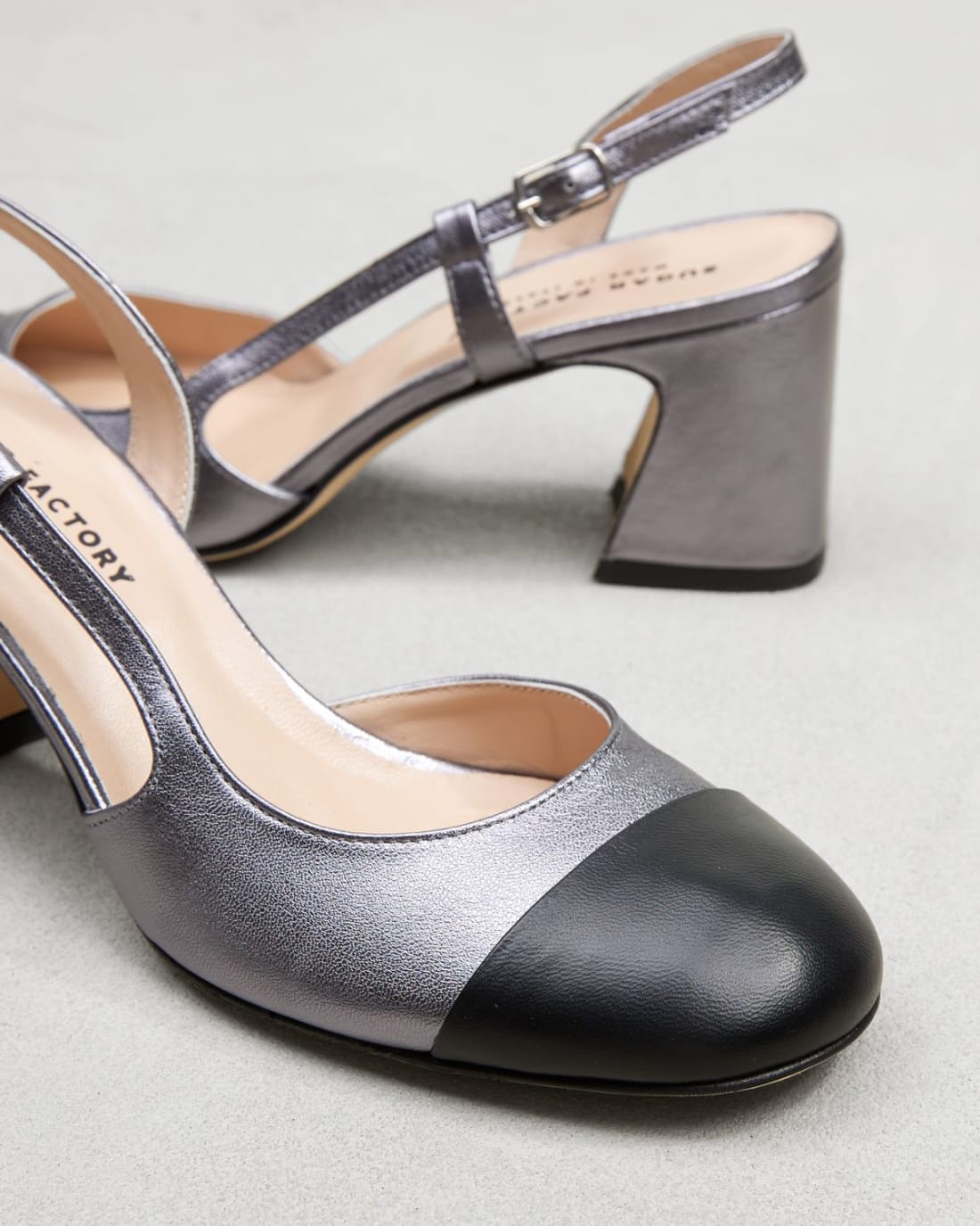 Блестящие серые туфли - Image 4 of 6