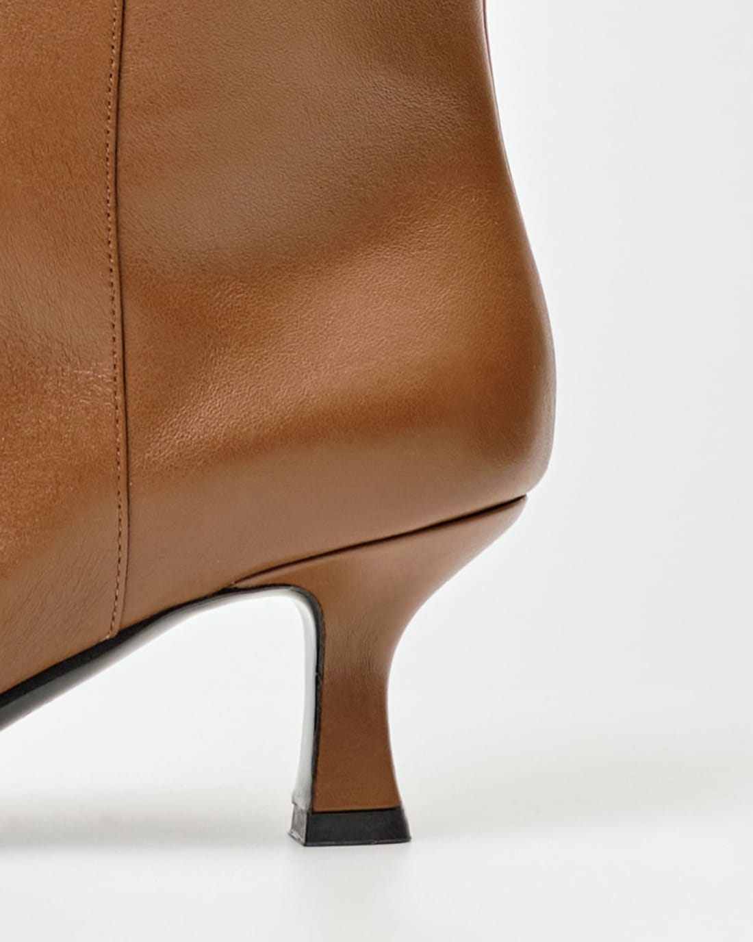 Коричневые кожаные сапоги - Image 5 of 5