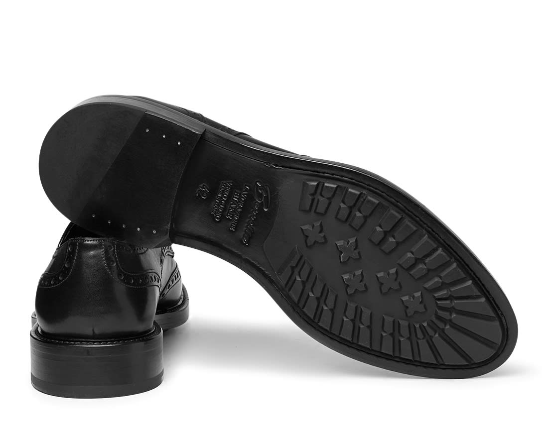 Черные кожаные дерби - Image 4 of 4