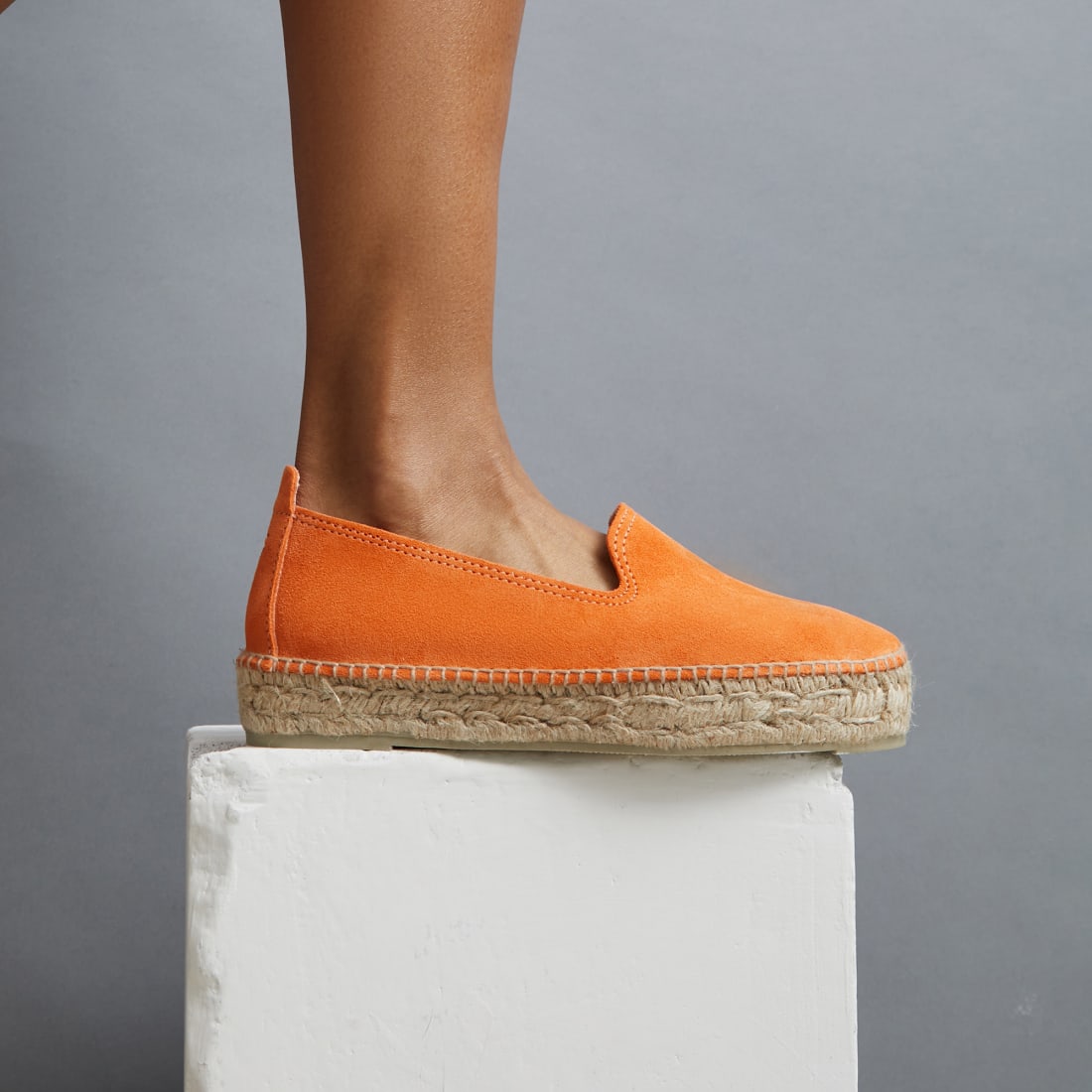 Оранжевые замшевые эспадрильи - Image 4 of 5