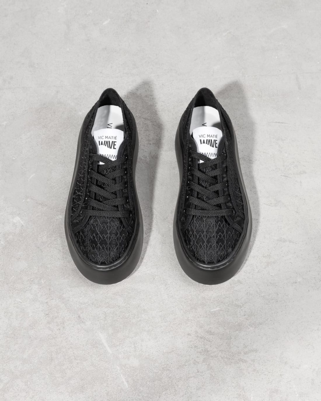 Черные текстильные кеды - Image 2 of 6