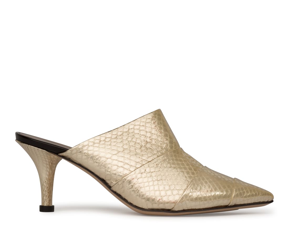 Кожаные мюли - Main image