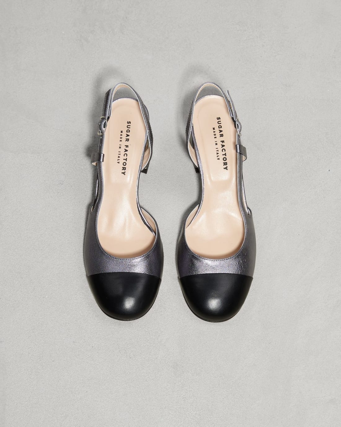 Блестящие серые туфли - Image 2 of 6