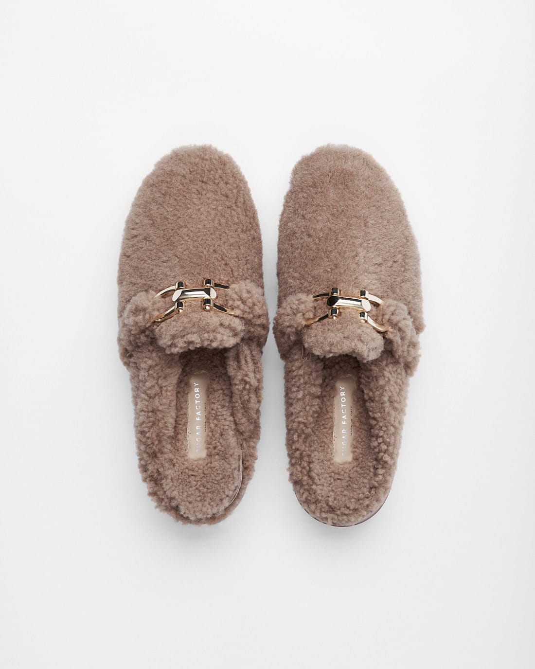 Зимние бежевые слиперы - Image 2 of 4