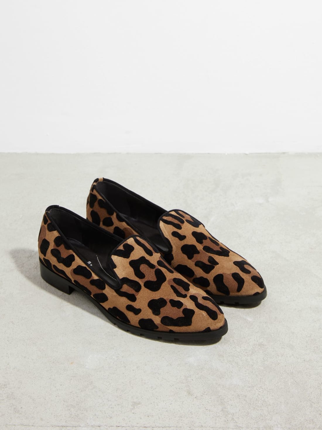 Леопардовые замшевые лоферы - Image 2 of 4