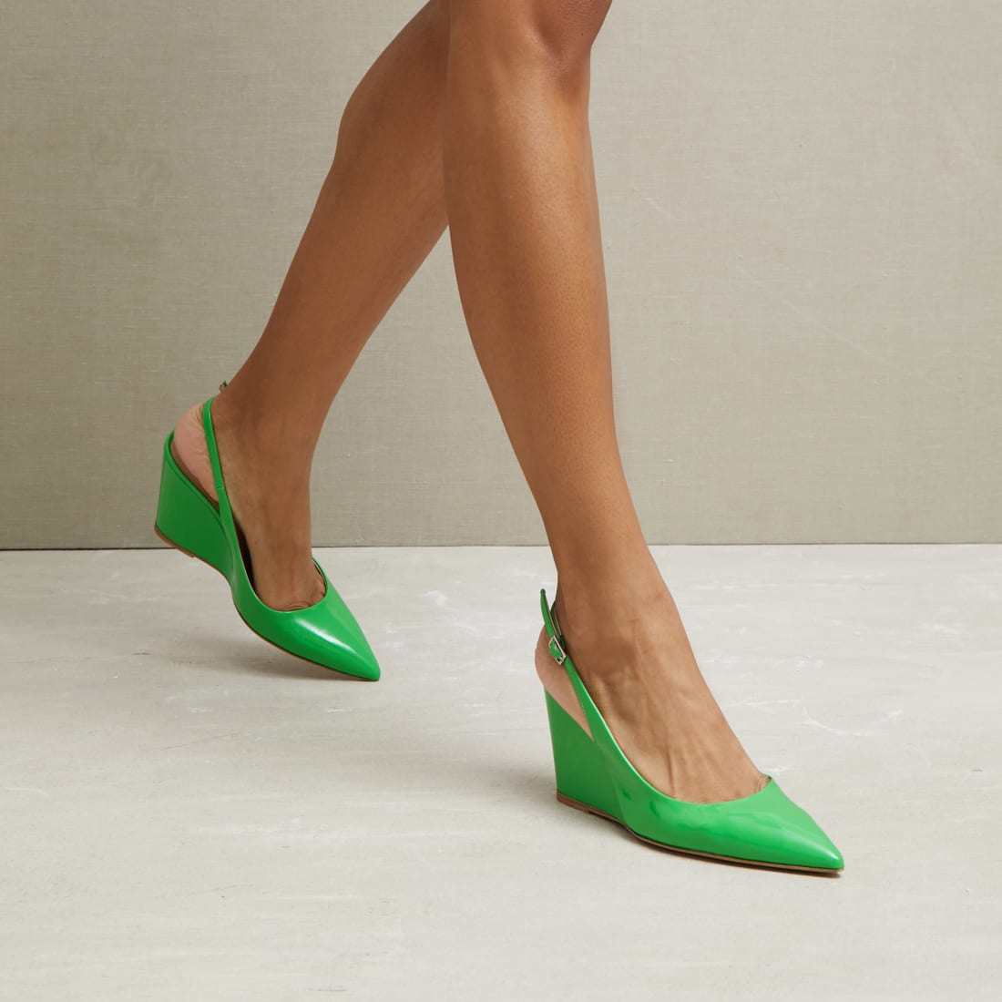 Зеленые кожаные туфли - Image 4 of 5