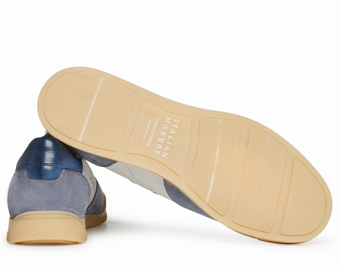 Мужские белые кожаные кеды - Image 4 of 4