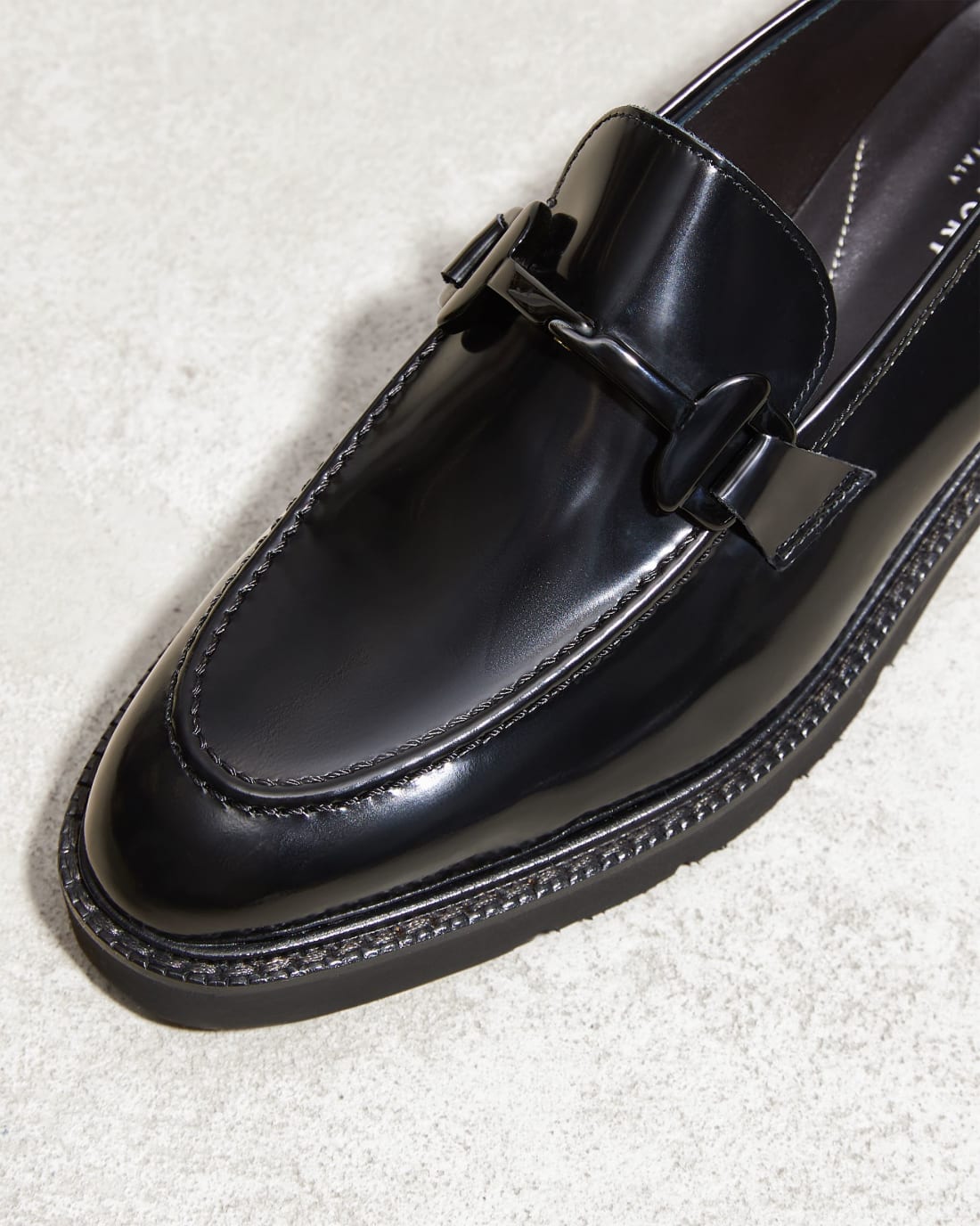 Черные кожаные лоферы - Image 4 of 4
