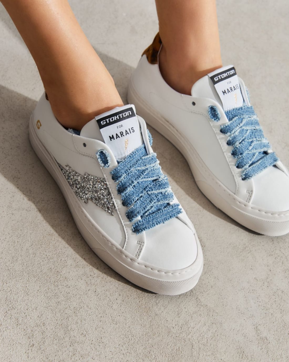 Белые кожаные кеды - Image 7 of 7