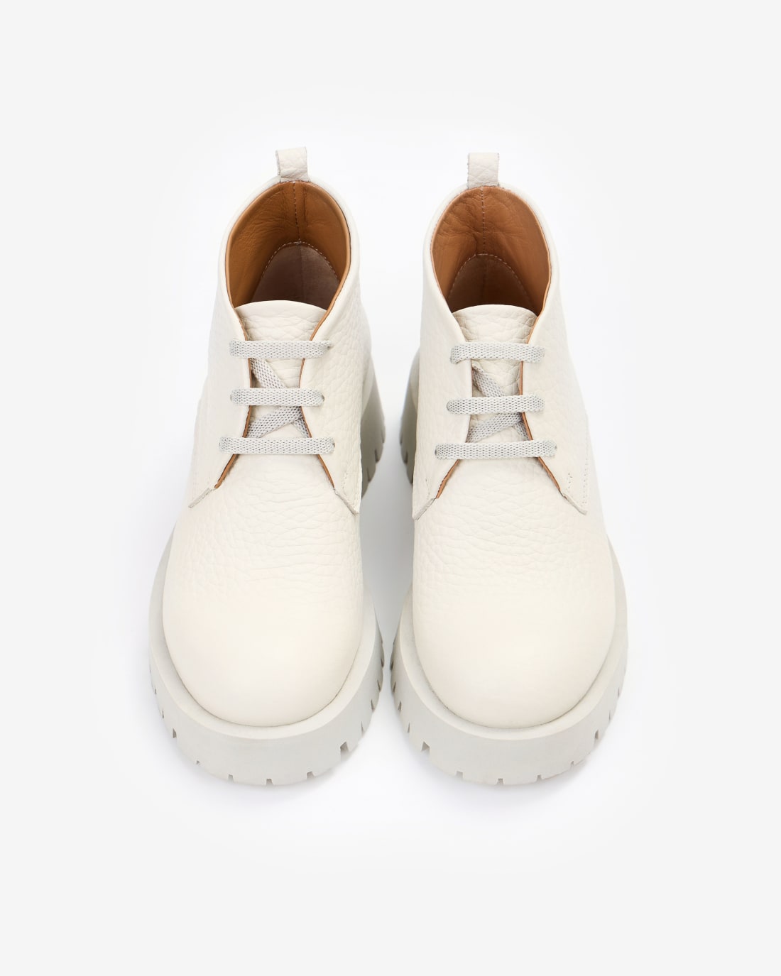 Белые кожаные ботинки - Image 4 of 7