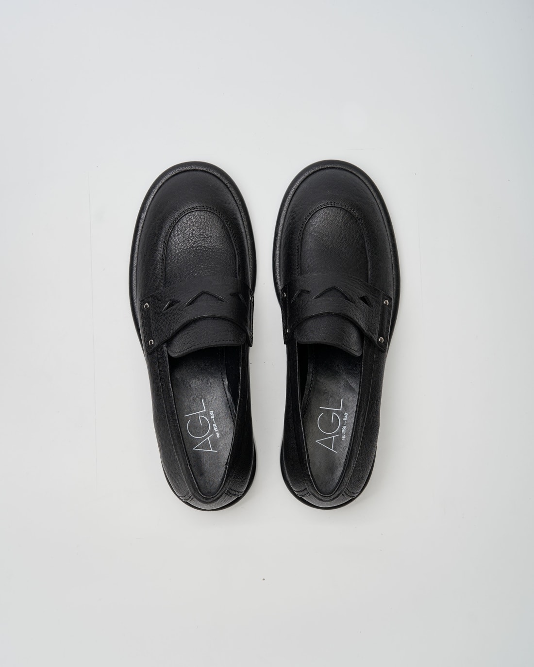 Черные кожаные лоферы - Image 3 of 4