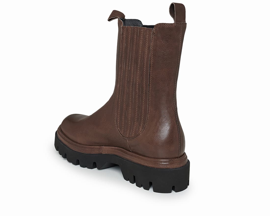 Коричневые кожаные челси - Image 3 of 4