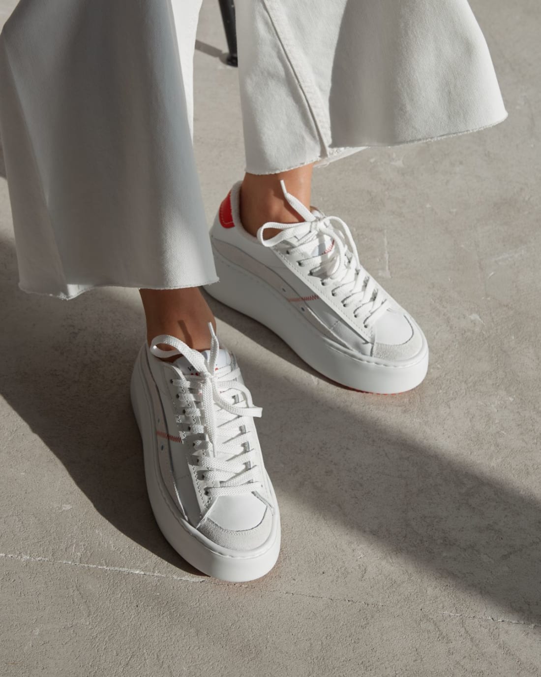 Белые кожаные кеды - Image 7 of 7