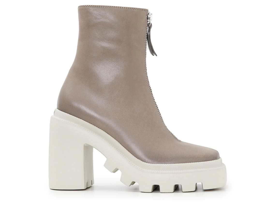 Светло-коричневые кожаные ботильоны - Image 1 of 5