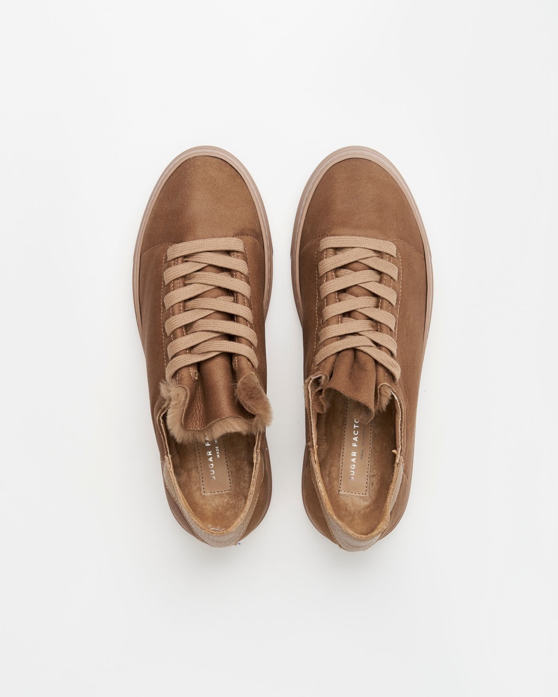 Зимние кеды из нубука - Image 4 of 5