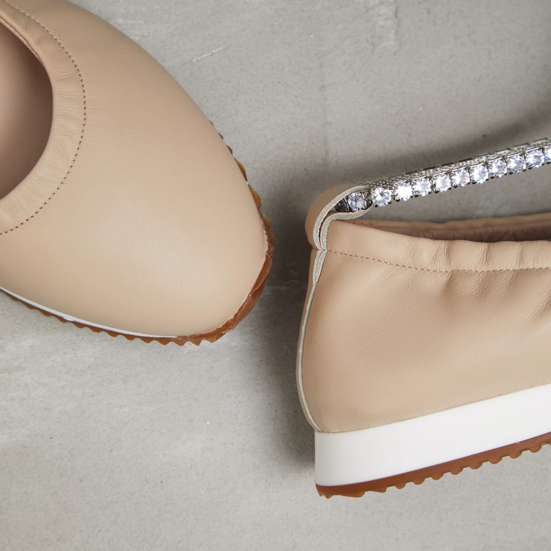 Бежевые спортивные туфли - Image 3 of 4