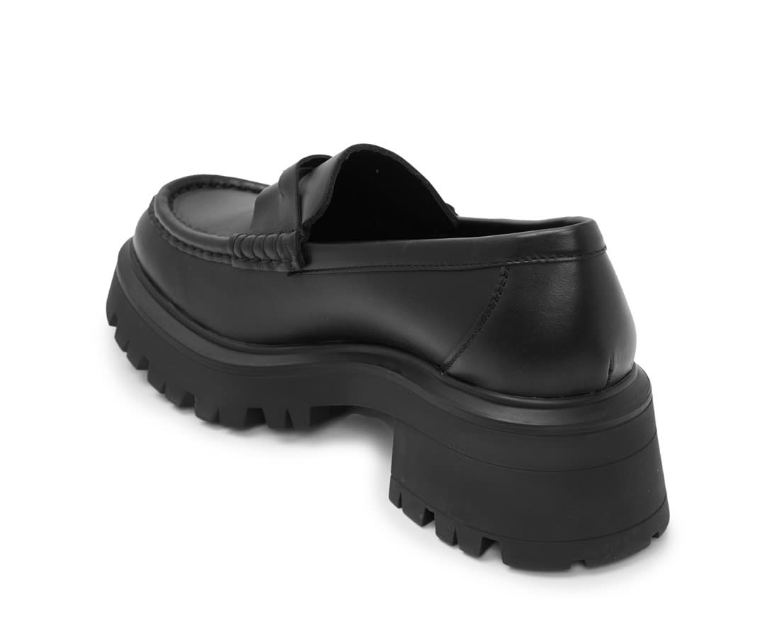 Черные кожаные лоферы - Image 3 of 5