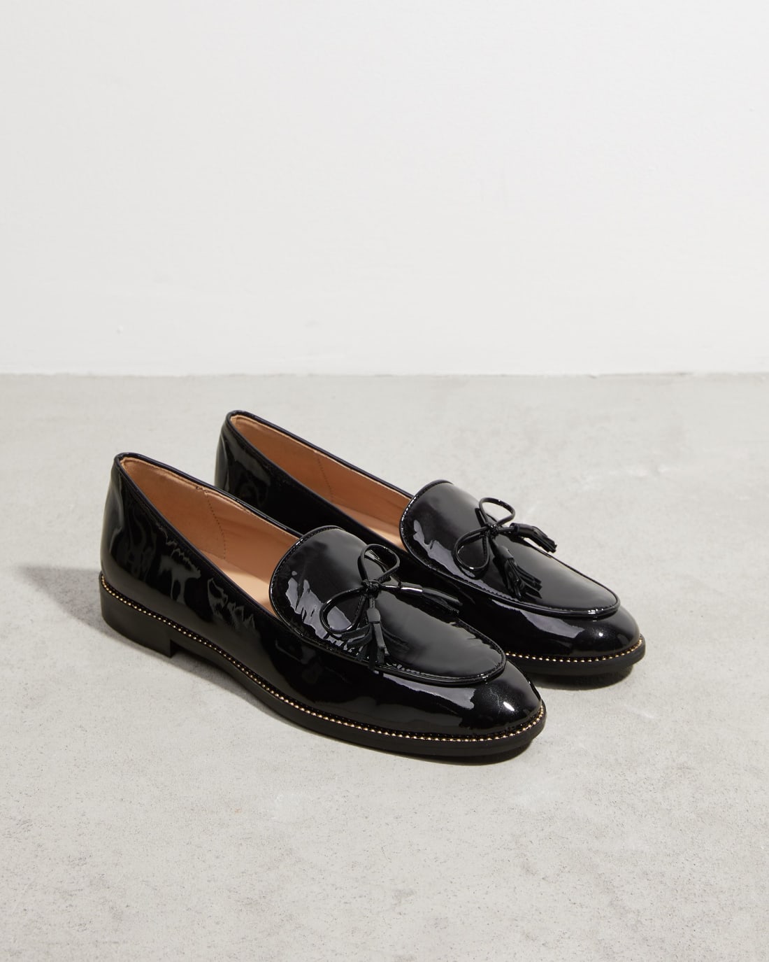 Черные кожаные лоферы - Image 3 of 4