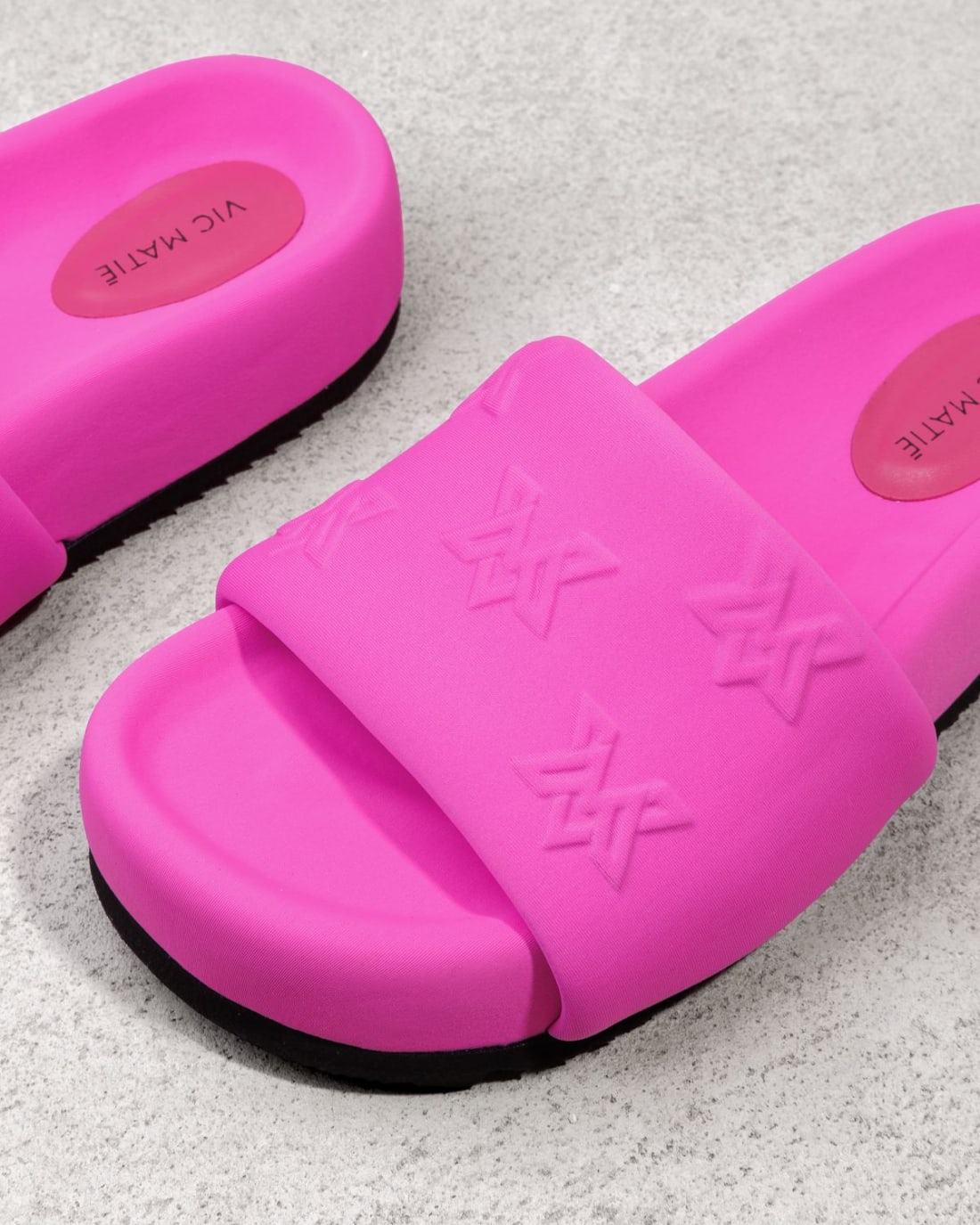 Розовые текстильные шлепанцы - Image 4 of 5