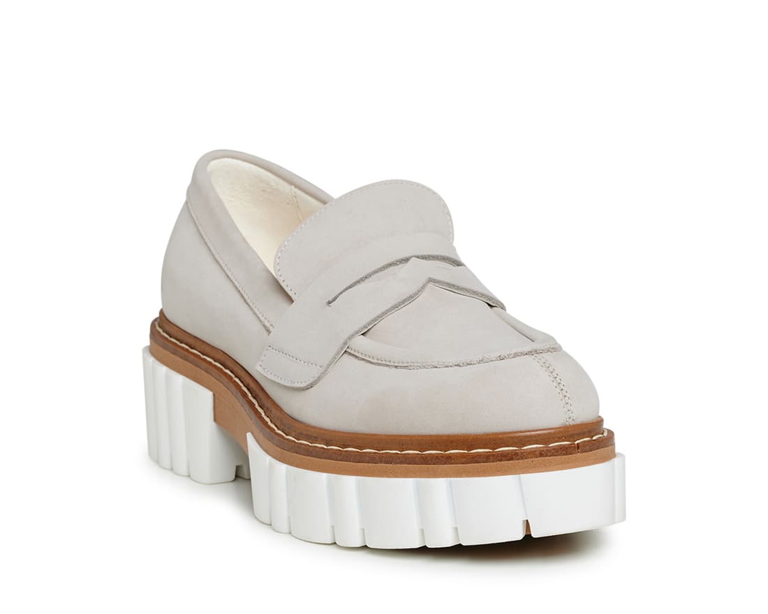 Серые лоферы из нубука - Image 2 of 5